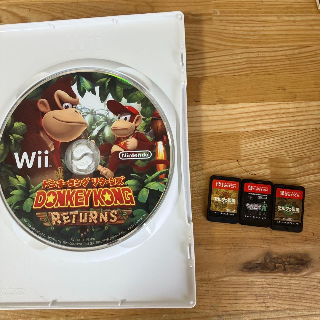 ドンキーコングリターンズ & スイッチゲーム3本セット - メルカリ