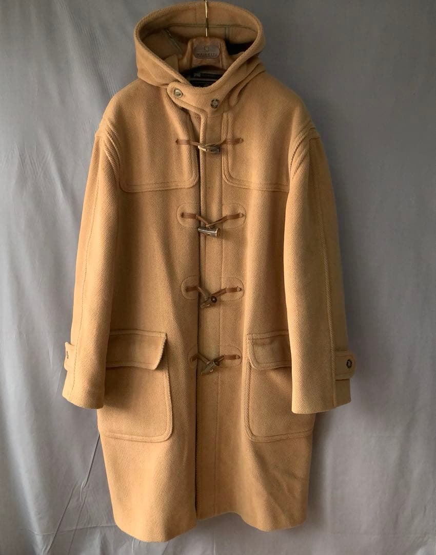 GLOVERALL グローバーオール ダッフルコート 42 英国製 ヘリンボーン