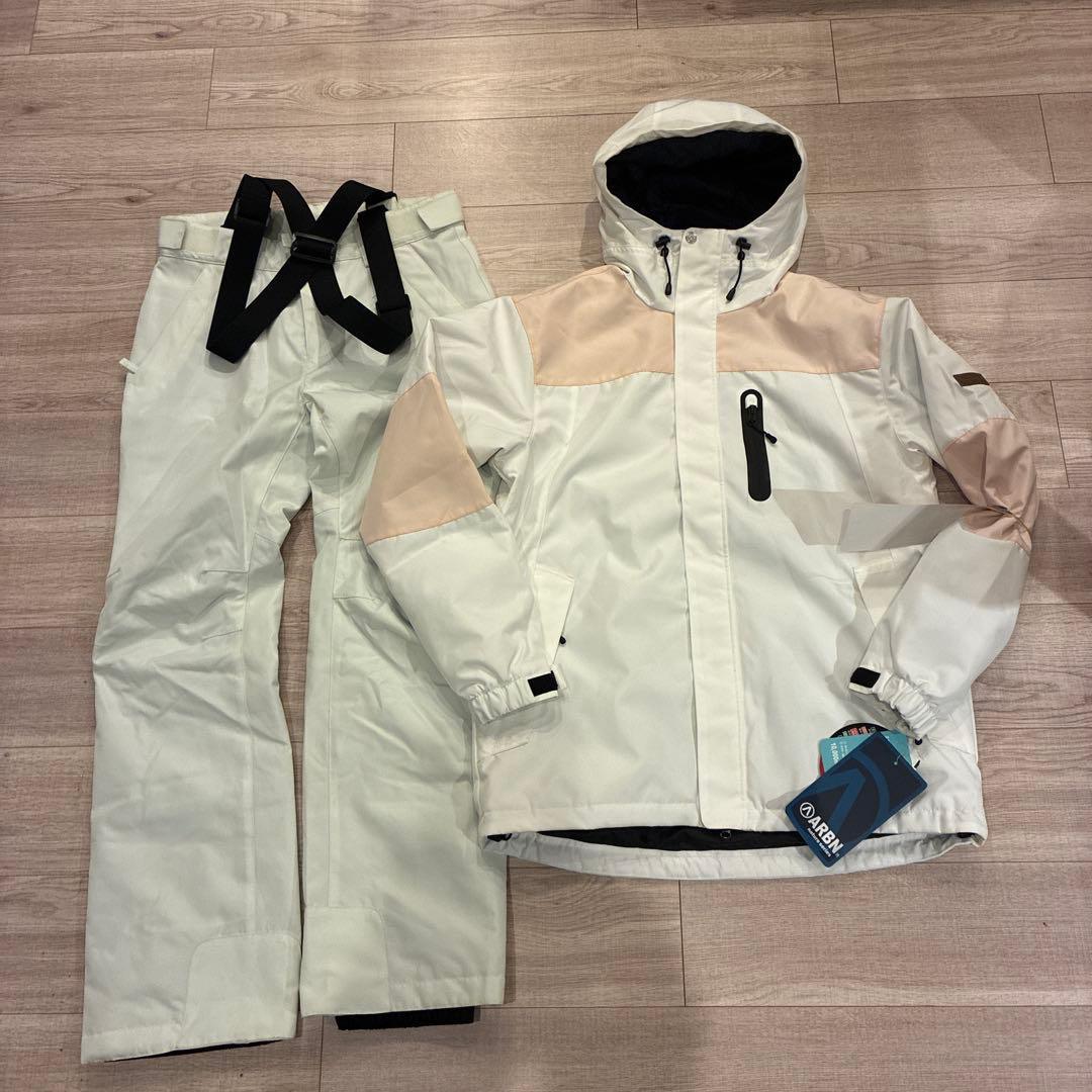 未使用 エアボーン ARBN スキーウェア スノボードウェア 上下セット LL