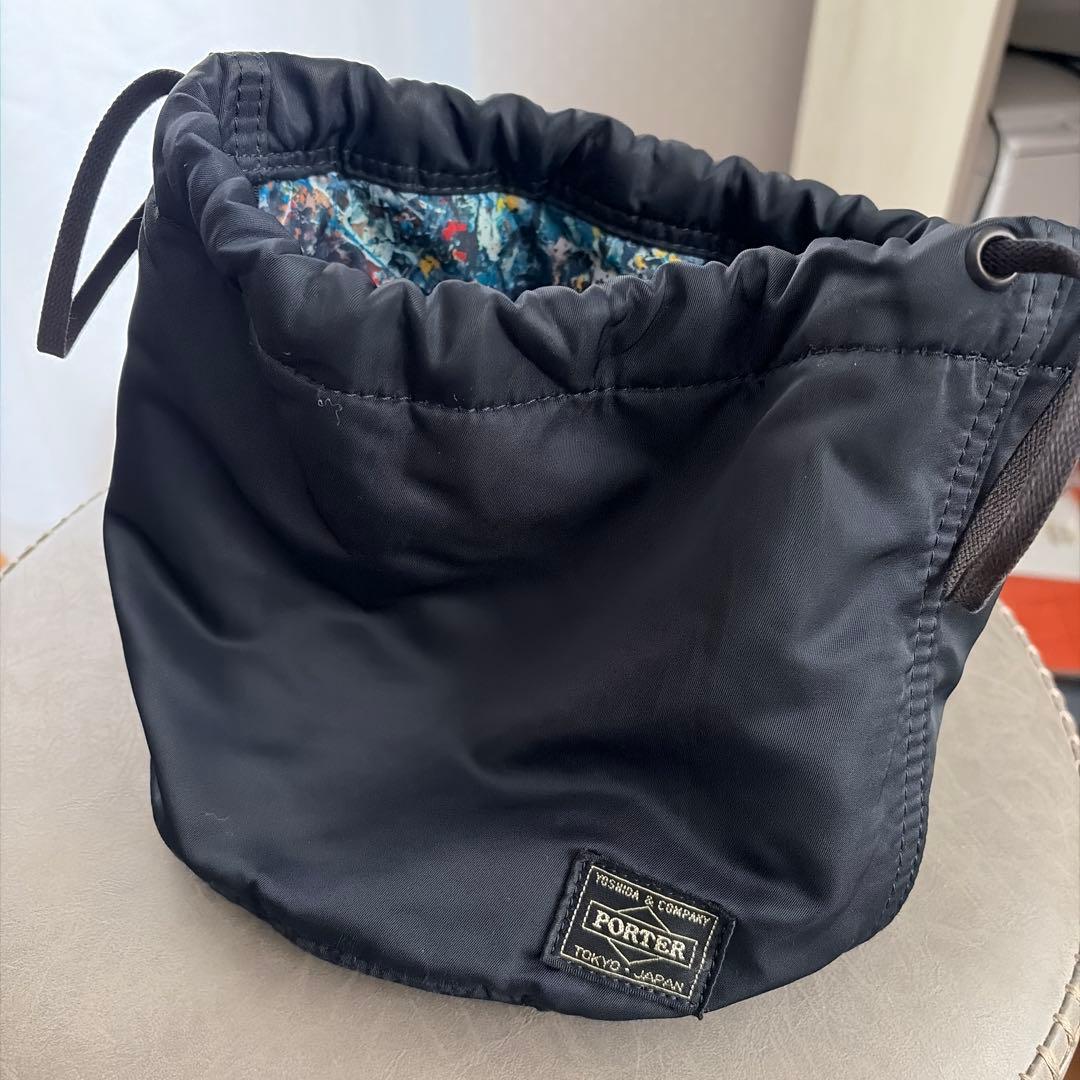 porter nexusⅶ 巾着バッグ ポーター ネクサスセブン ポロック - メルカリ