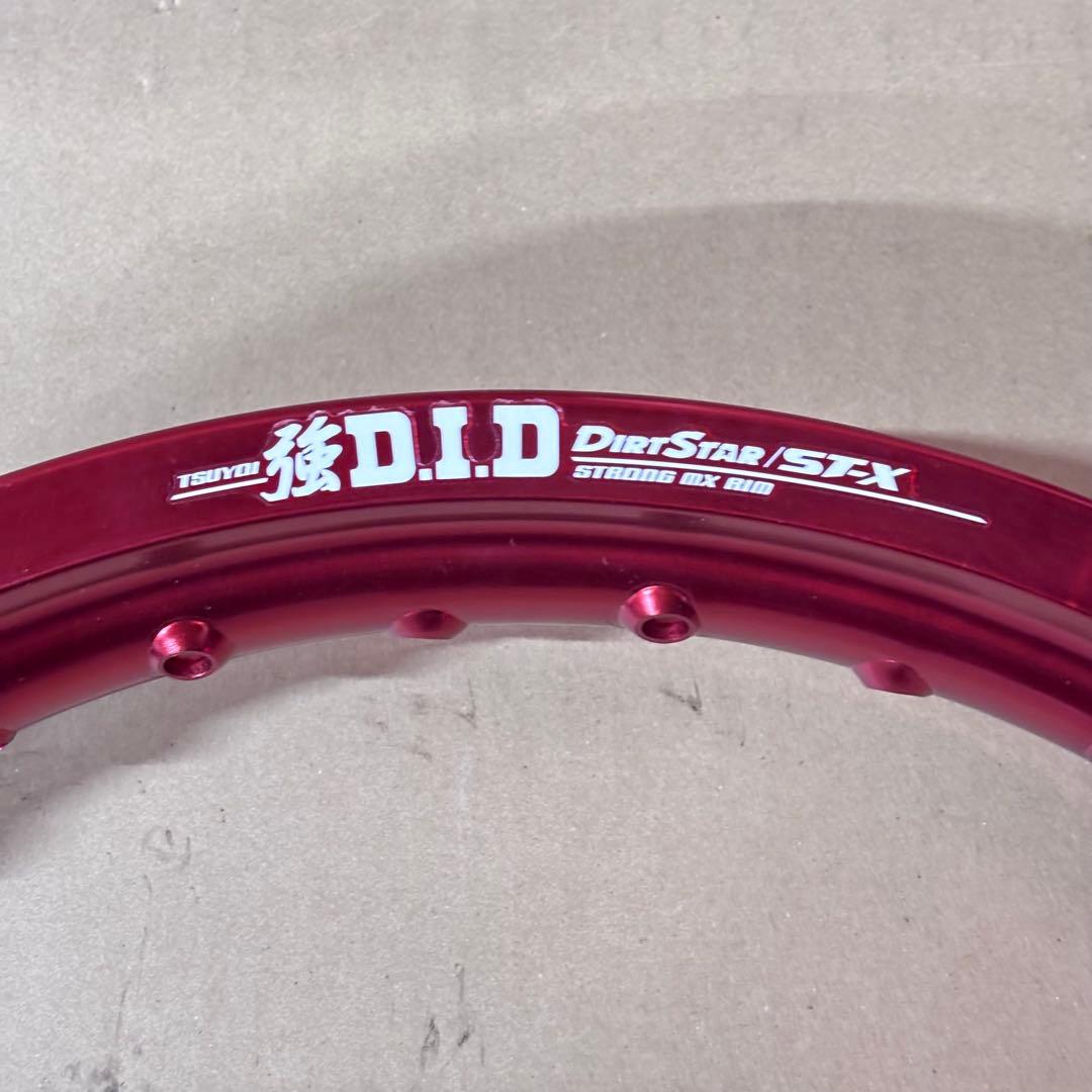 D.I.D DirtStar STX 16x1.85 強リム CRF150R - メルカリ