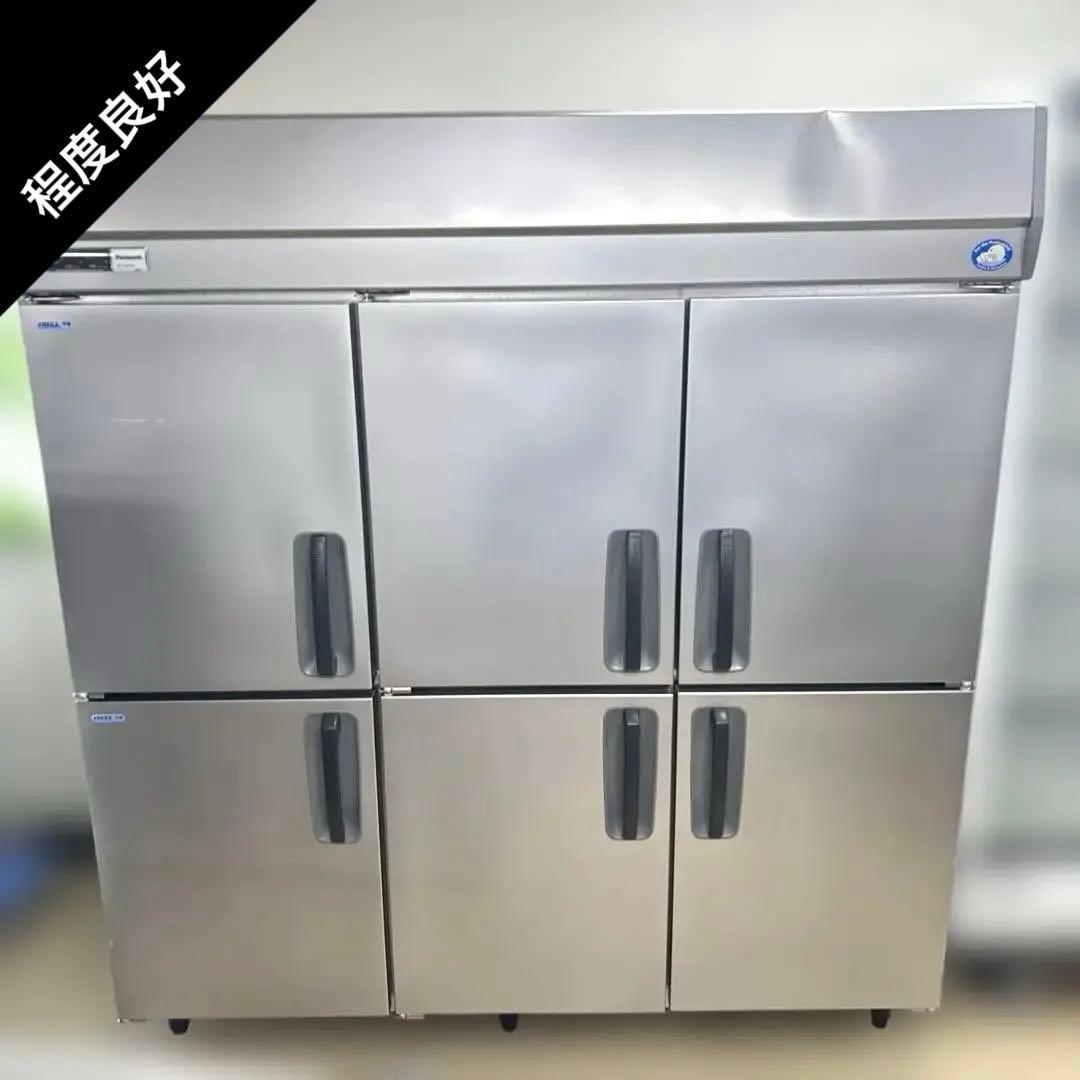 6302【程度良好】Panasonic/パナソニック 業務用冷凍冷蔵庫 6枚扉 2凍4