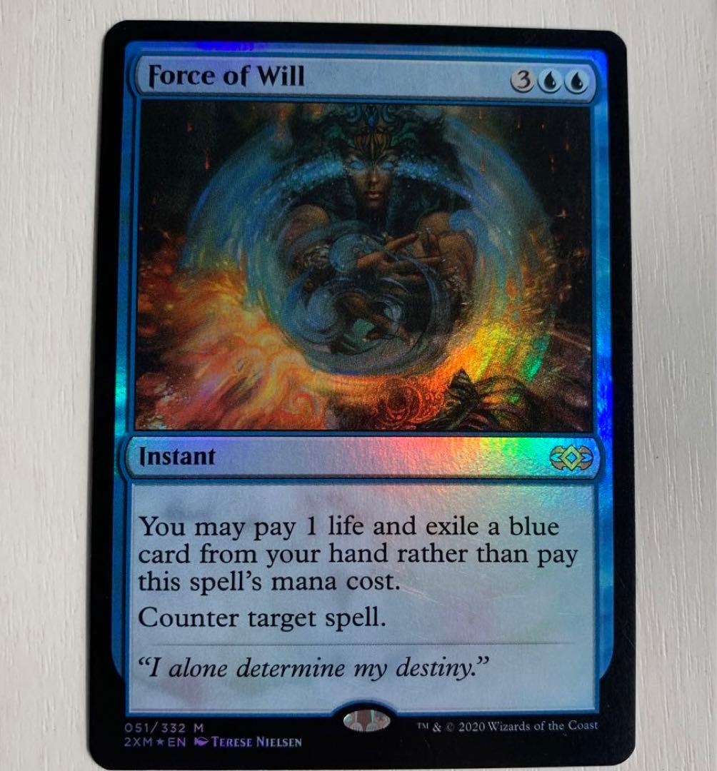 意志の力 Force of will 英語拡張foil 4枚セット