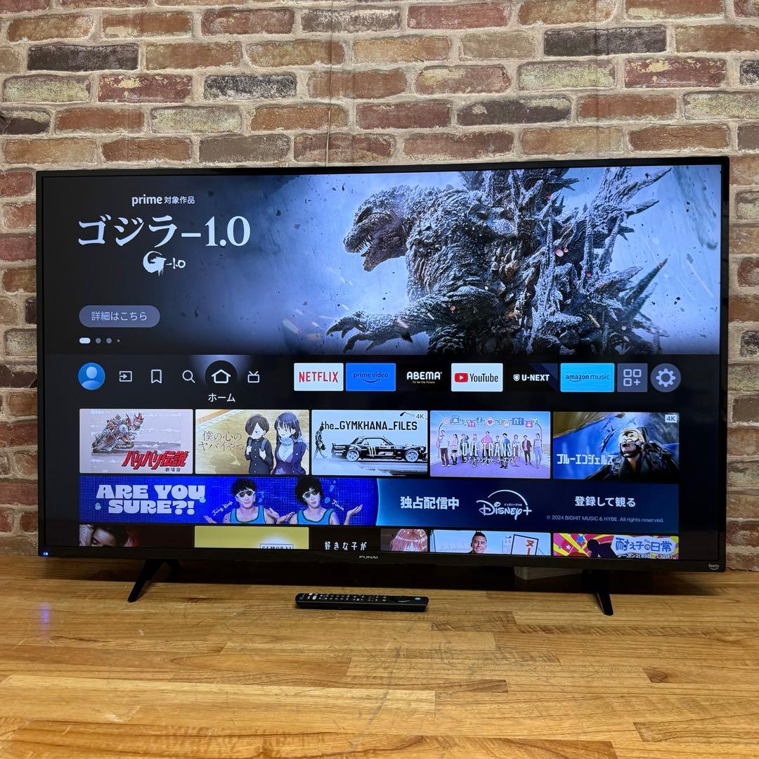 フナイ 50V型 4K 液晶テレビ Fire TV搭載 FL-50UF360 - メルカリ
