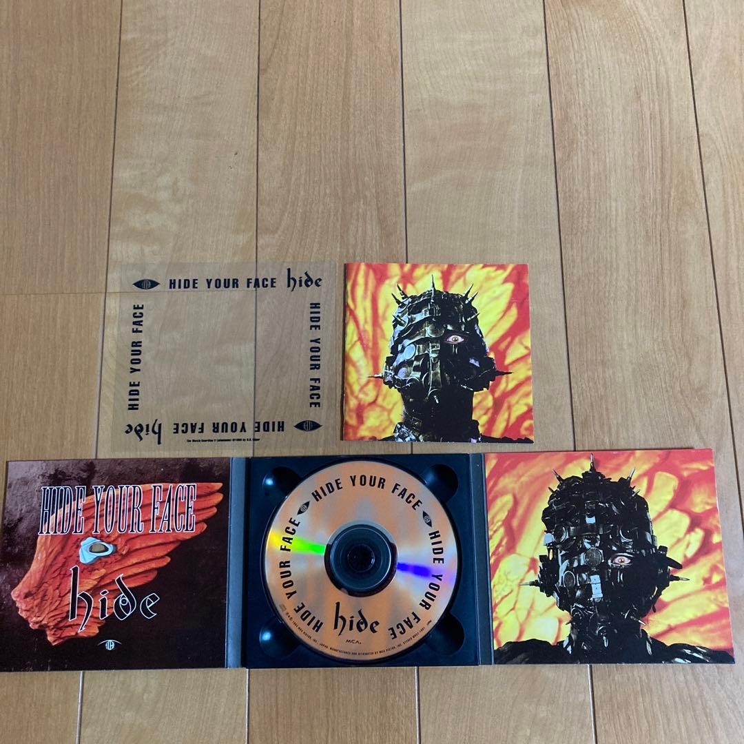貴重】hide HIDE YOUR FACE CD 初回限定盤‼️ - メルカリ