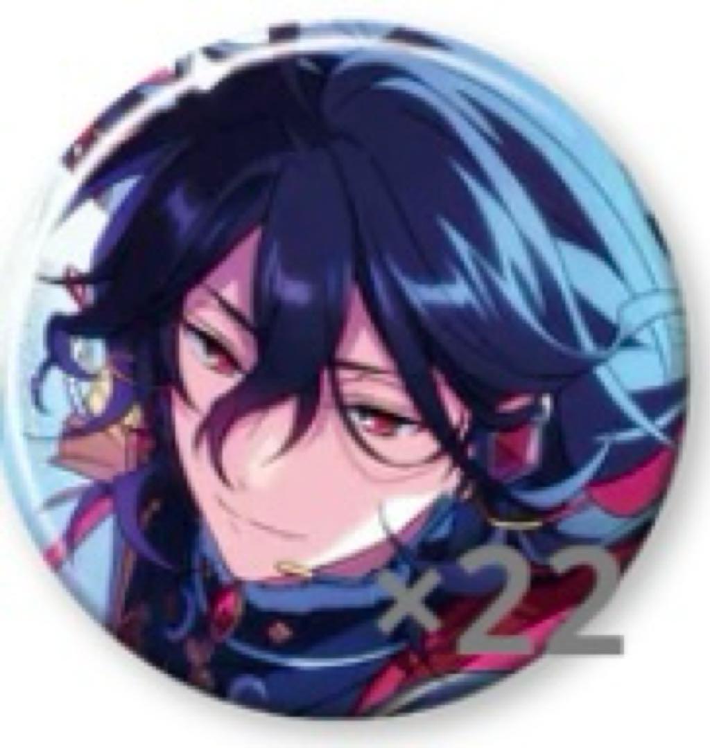 ペルソナ5 ザ・ロイヤル 楽コレ メタル風缶バッチ 主人公 ジョーカー