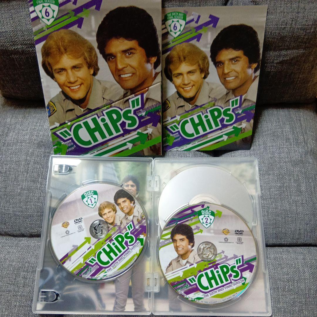 \"CHiPs\" 白バイ野郎パンチ&ボビー 第６シーズン コンプリートBOX