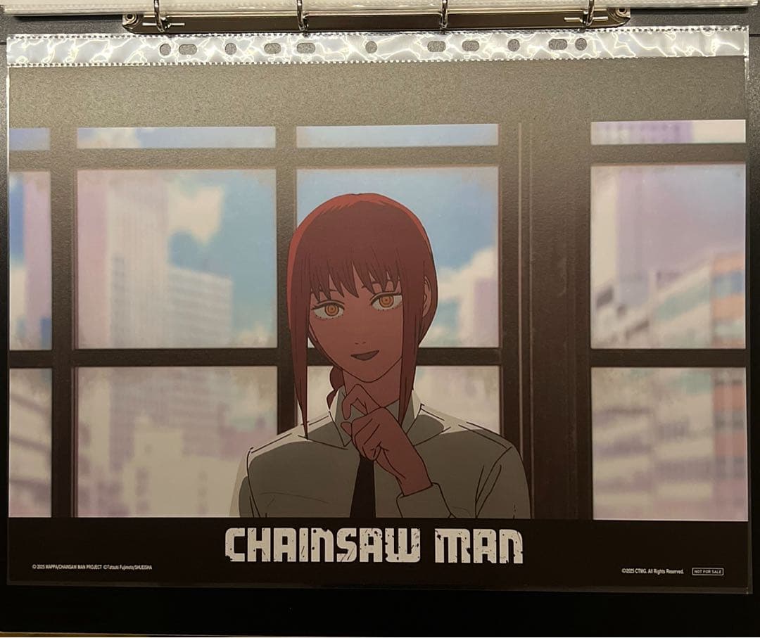 台湾 限定 映画 チェンソーマン レゼ マキマ A3 夜光ポスター ポスター