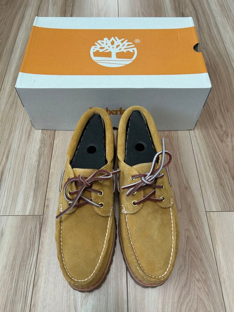 Timberland×BY 3EYE CLASSIC LUG Timberland Men's Authentic 3-Eye Classic Lug Boat Shoe - Macy's