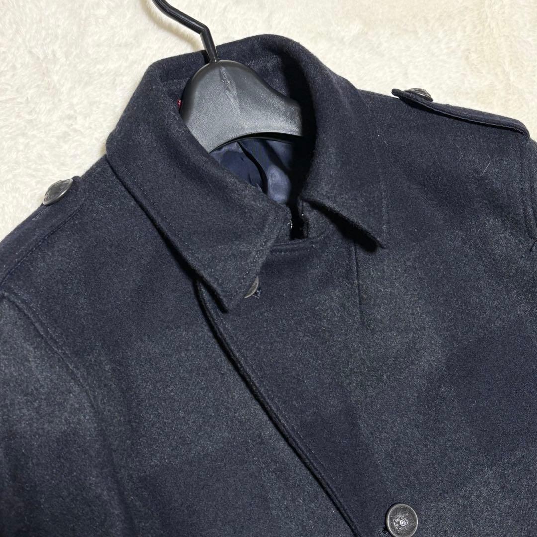 Paul Smith ポールスミス ナポレオンコート メタルボタン チェック