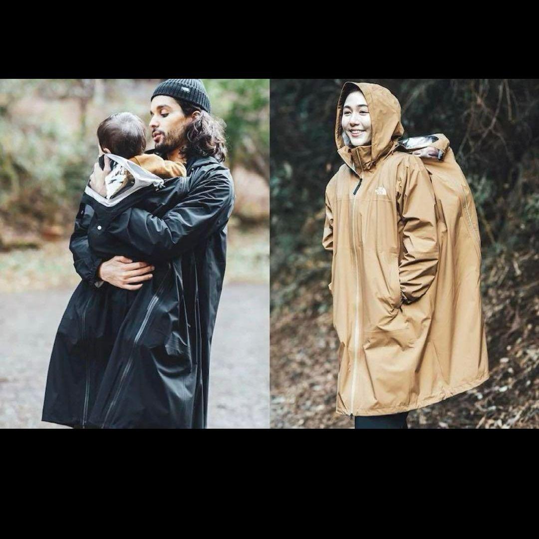 未使用】ノースフェイス ピッカパック レインコート 3WAY ブラック S