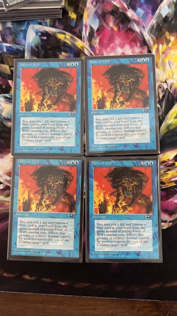 MTG force of will 意志の力 4枚セット 意志の力/Force of Will》[ALL] HP4枚セット - MTG専門店 Initiative