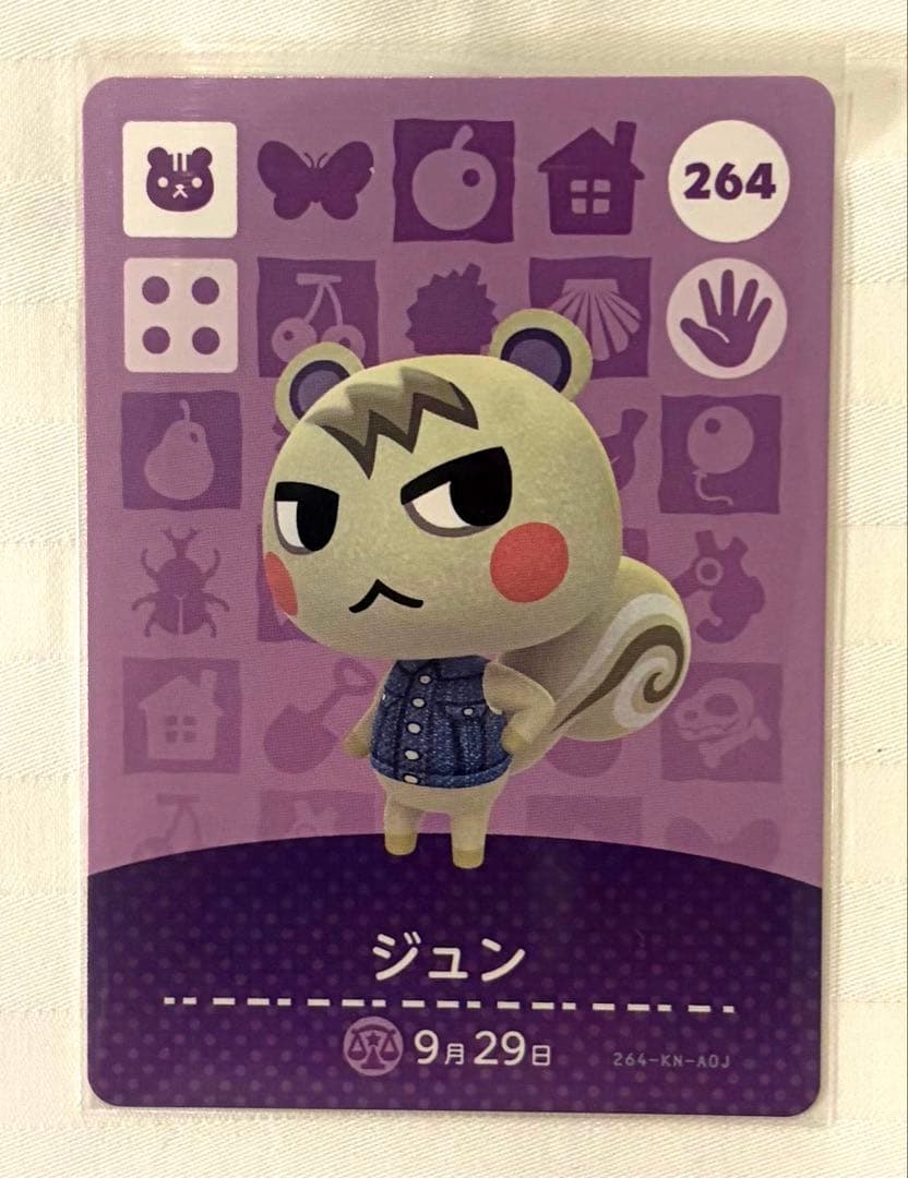 あつ森 あつまれどうぶつの森 amiiboカード ジュン - メルカリ