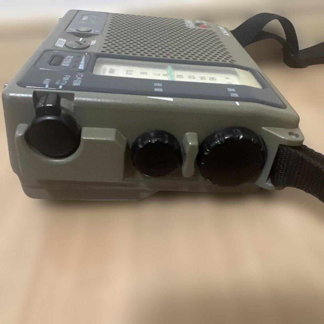SONY ICF-B100 防災ラジオ 動作確認済 単一〜単三電池対応 日本製