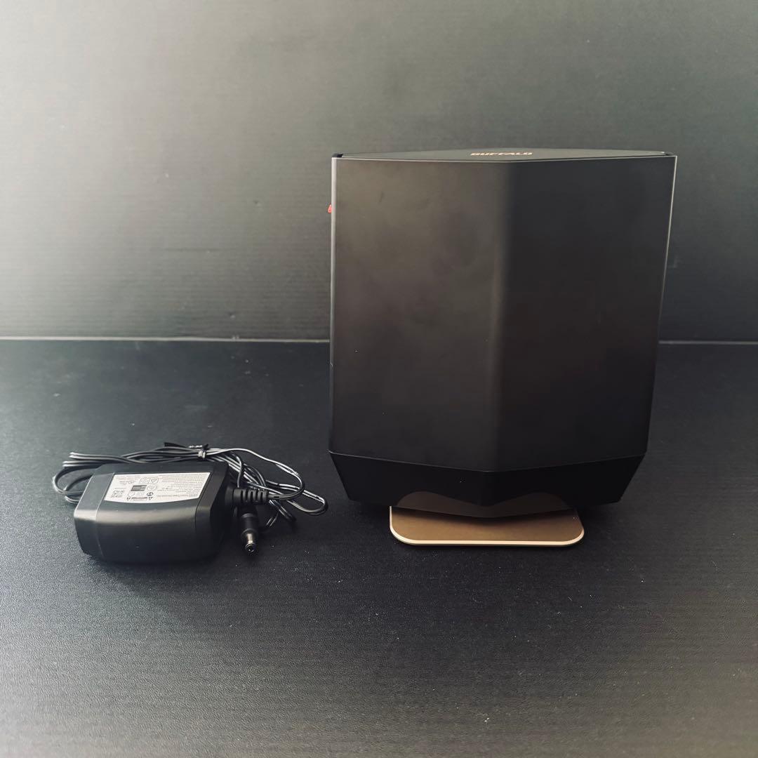 【使用感少なめ】BUFFALO WSR-6000AX8P-MB BUFFALO WSR-6000AX8P-MB （マットブラック） 無線LANルーター - 最