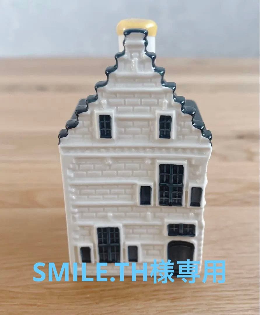 KLMオランダ航空 デルフト焼 ミニチュアハウス82 - メルカリ