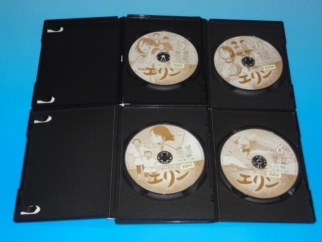 DVD 獣の奏者エリン 12巻 全巻 ケース付き レンタル