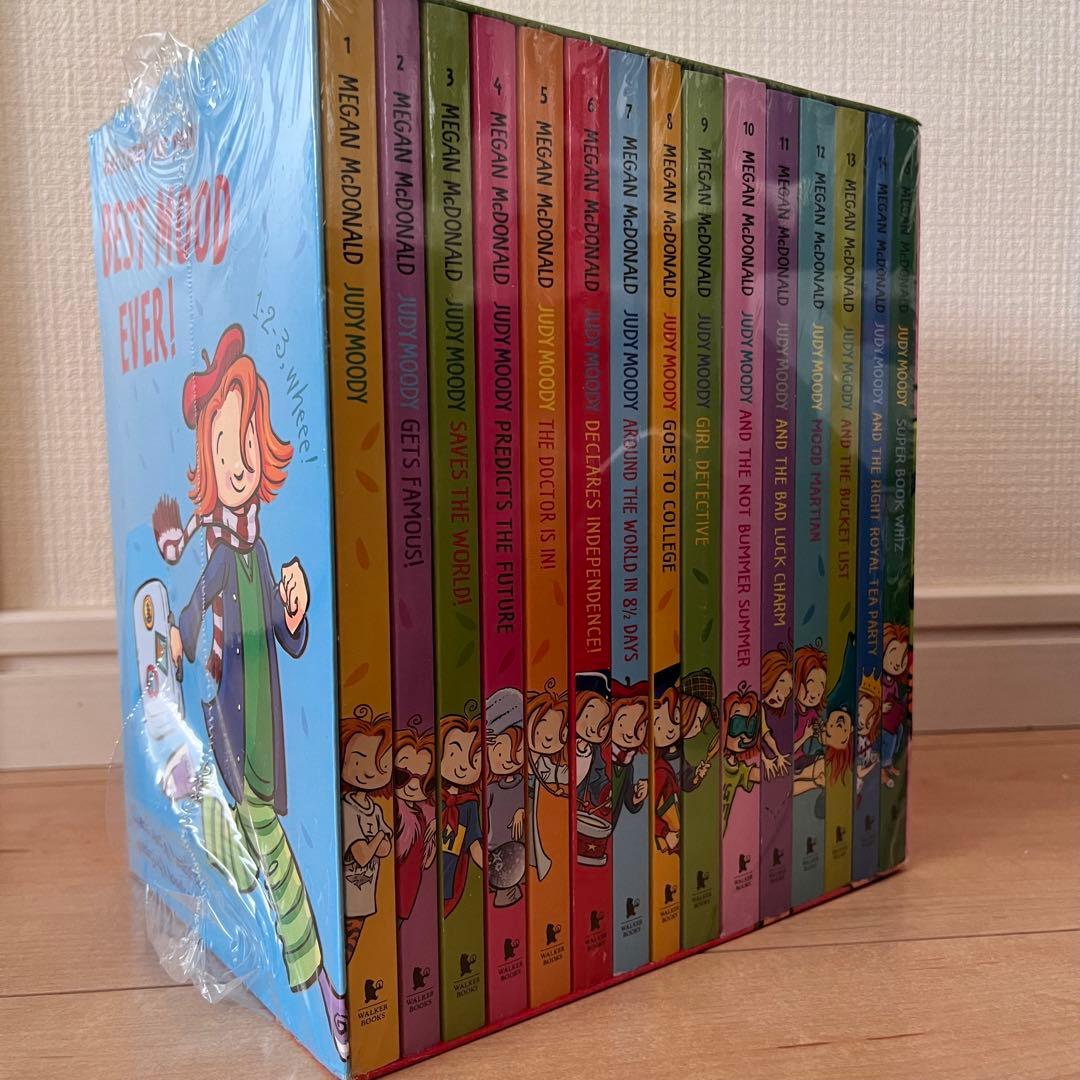 Judy Moody シリーズ 洋書 チャプターブック洋書15冊 セット Amazon.com: Judy Moody 15 Books Collection Box Set By Megan