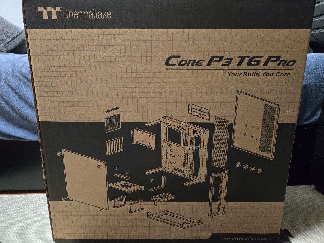 Thermaltake Core P3 TG Pro PCケース 新品未使用 ThermaltakeThermaltake Core P3 TG Pro Thermaltake