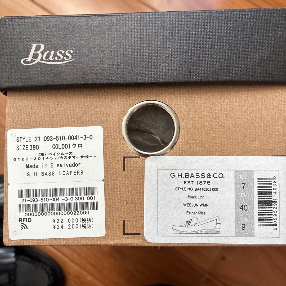 G.H.BASS Deuxieme Classe別注　タッセルローファー 39