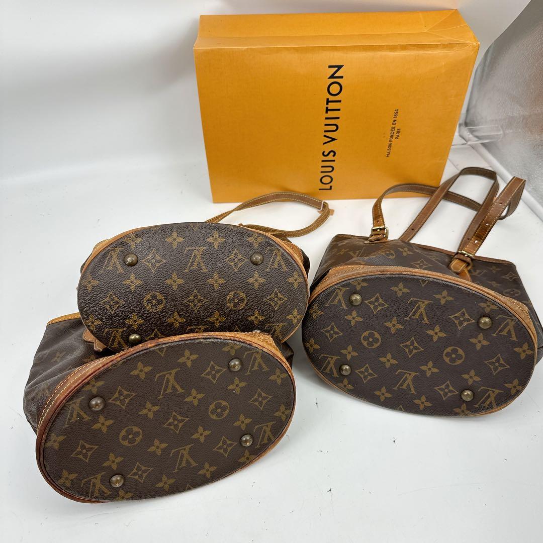 ルイヴィトン モノグラム バケットPM 3点おまとめ - メルカリ