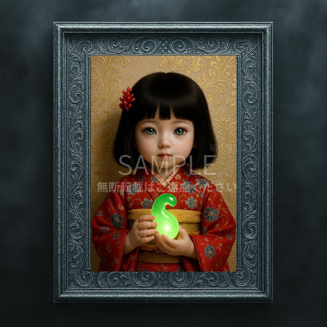 特級呪物】チョウピラコ様宿る“いちまさま”幸運を呼ぶ写心画 - メルカリ