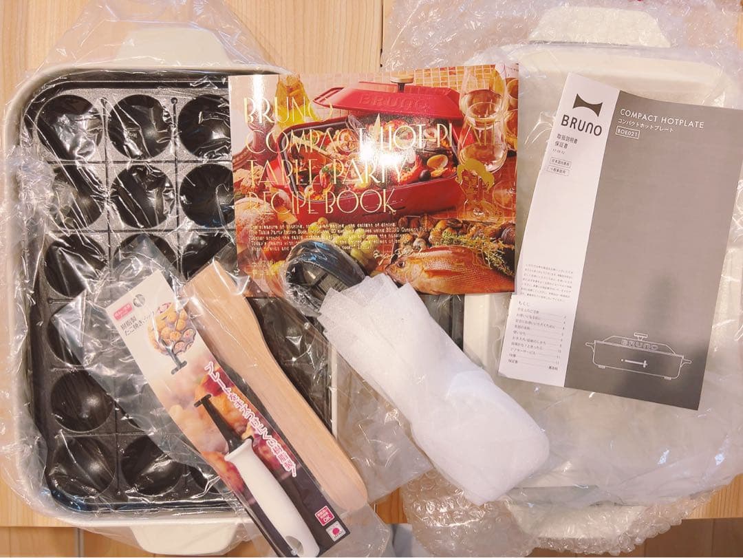 BRUNO コンパクトホットプレート 鍋セット 4/28までの出品 BRUNOブルーノ公式ヤフーショッピング店 - ホットプレート+鍋セット