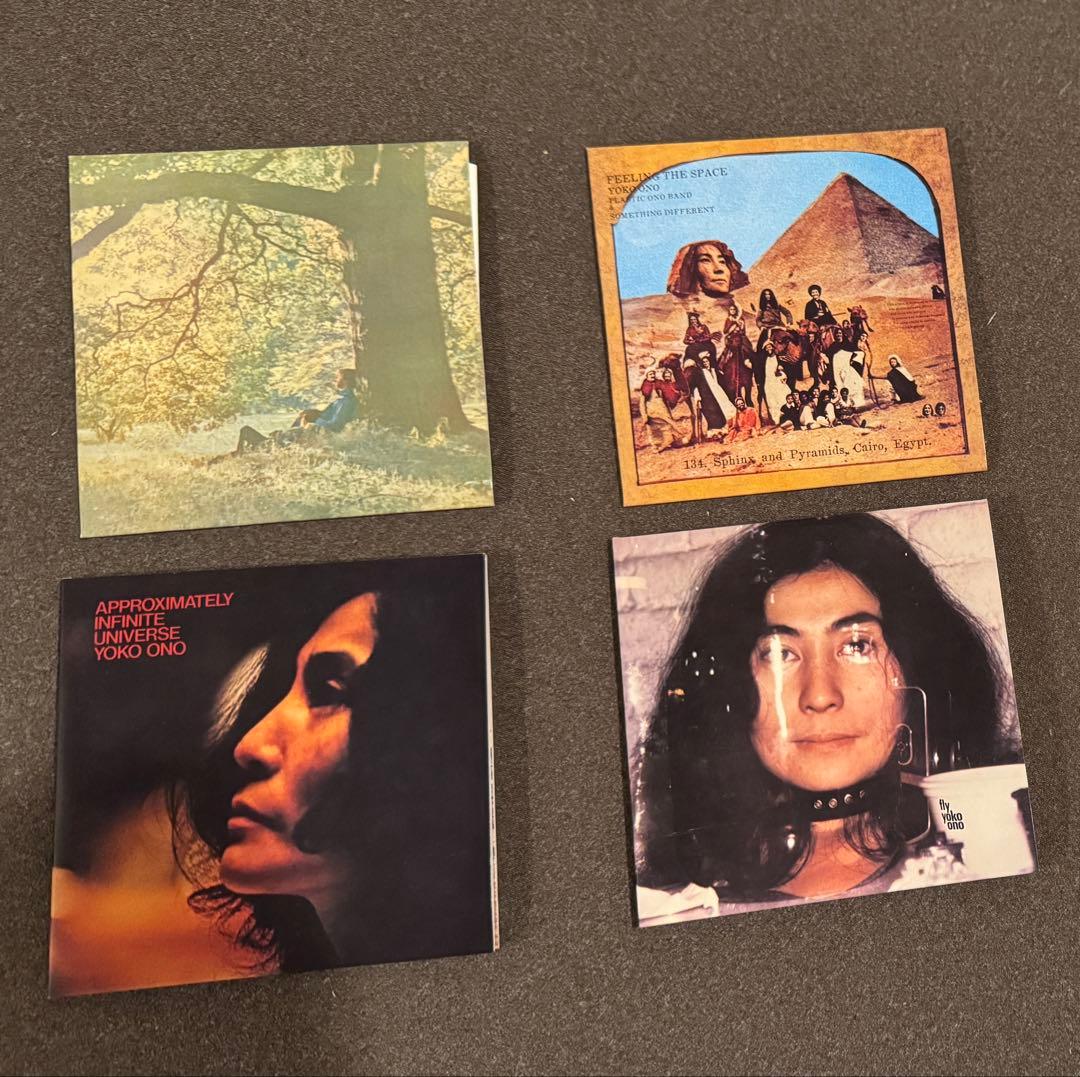 オノ•ヨーコ 初回紙ジャケ4タイトル 特典BOX付 - メルカリ