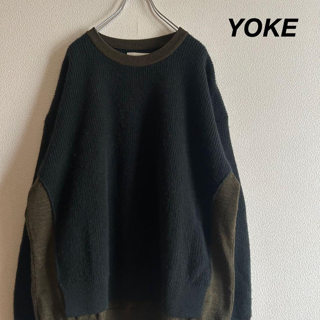 YOKE ヨーク ドッキングニット ベイビーアルパカ ウール グリーン 楽天市場】YOKE/ヨーク/BABY ALPACA RIB SWEATER GARDEN TOKYO