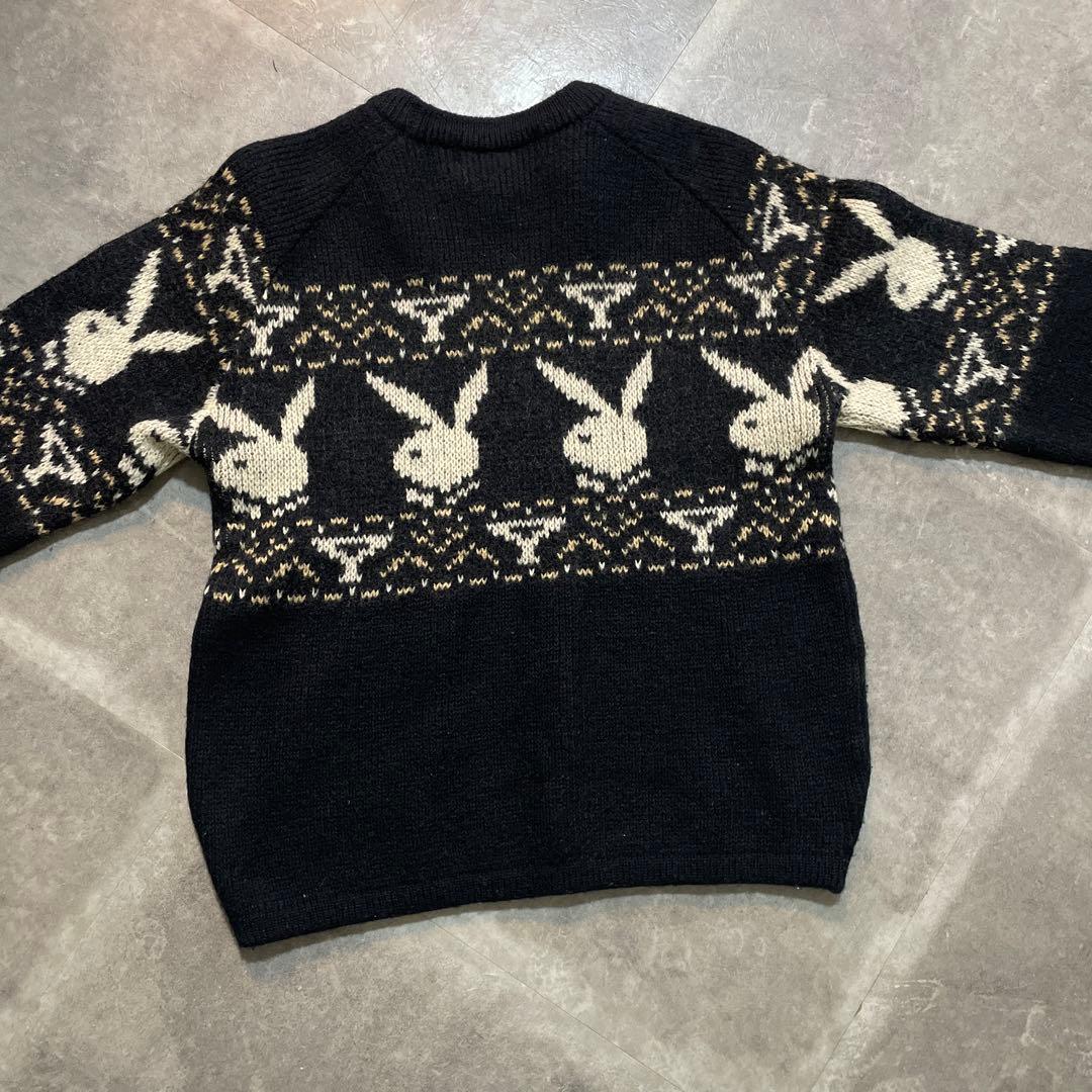 PLAYBOY/プレイボーイ ニット セーター 80年代オールド ヴィンテージ