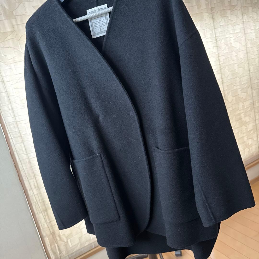 BEARDSLEY ビアズリー ショートリバーコート ブラック - メルカリ