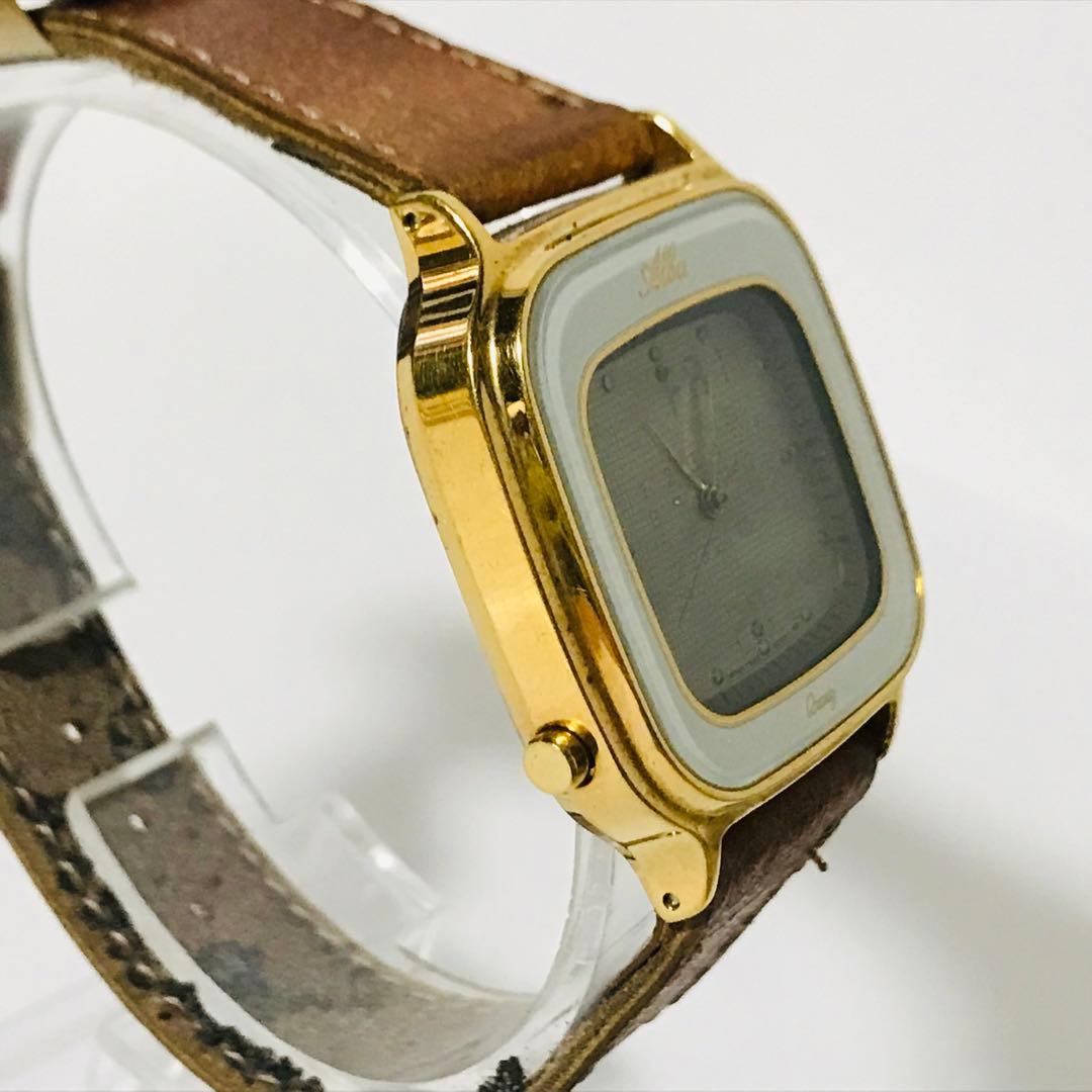 希少品 SEIKO ALBA Y950-5010 二重面相 セイコー 腕時計 - メルカリ