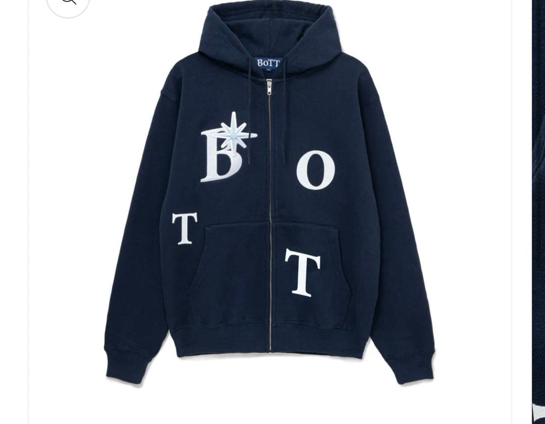 Scattered B Logo Zip Hoodie bott ジップパーカー - メルカリ