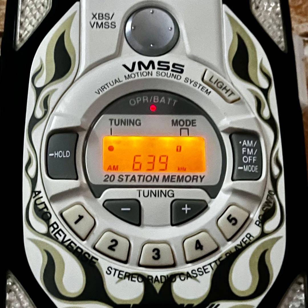 動作品】Panasonic SHOCKWAVE RQ-SW70 バックル付き - メルカリ