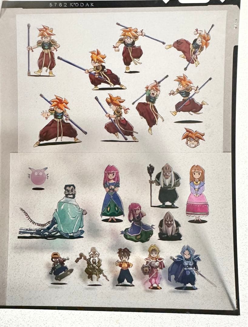 天地創造　ポジフィルム　天地創造展　アーク　エル　ベルーガ　SDキャラクター 藤原カムイ個展『天地創造展』通販11月30日24時迄！ お買い忘れや買い