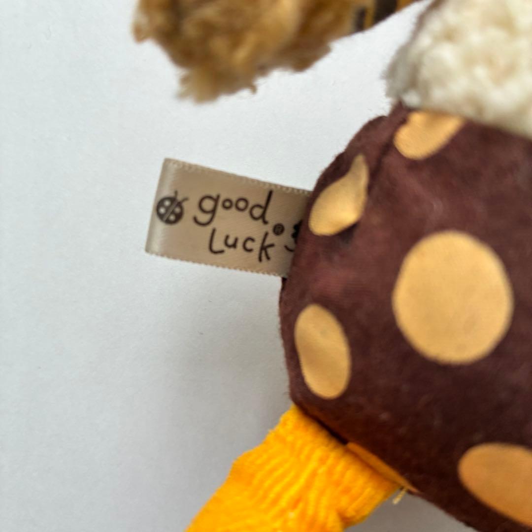 美品】童心 GoodLuckグッドラック クマのペチカ 平成レトロぬいぐるみ