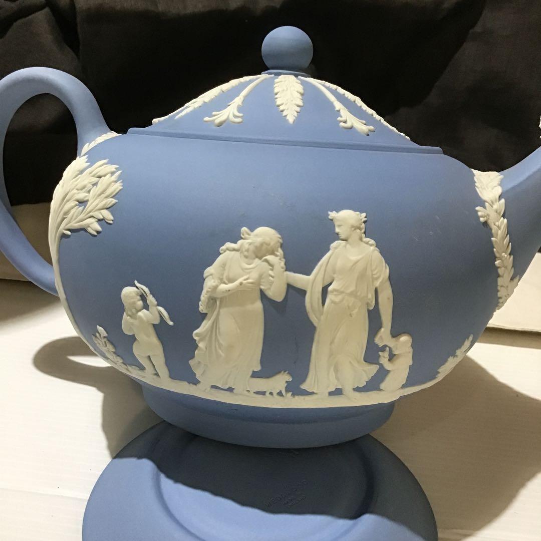 新品同様ウェッジウッド ジャスパー デミタスコーヒーセット