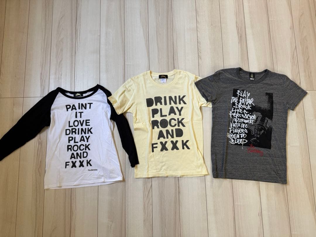 The BirthdayTシャツ3枚セットチバユウスケ RUDE GALLERY - メルカリ