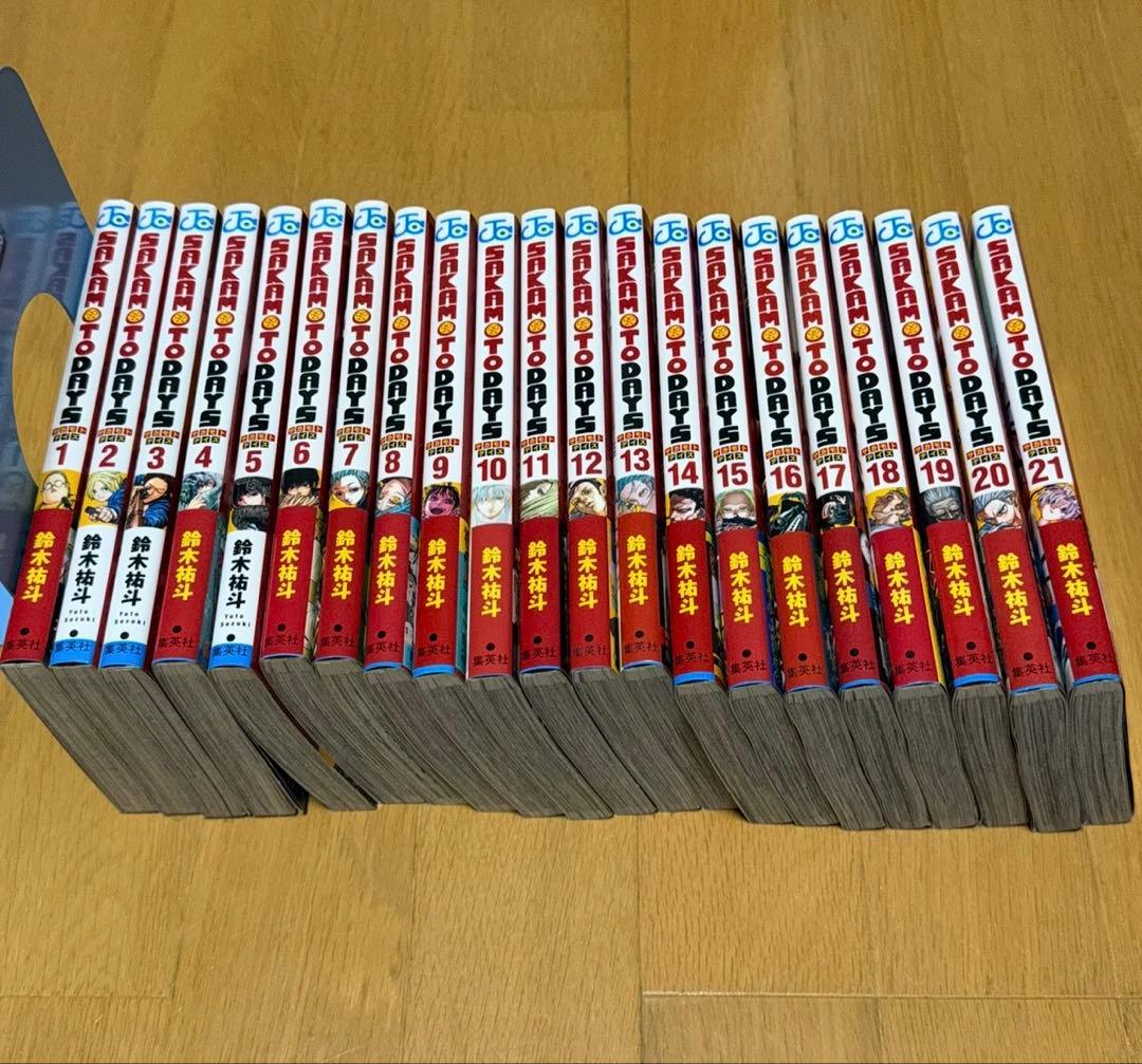 SAKAMOTODAYS 全21巻セット Sakamoto Days Sakamoto Days, Vol. 21, Book 21, (Paperback