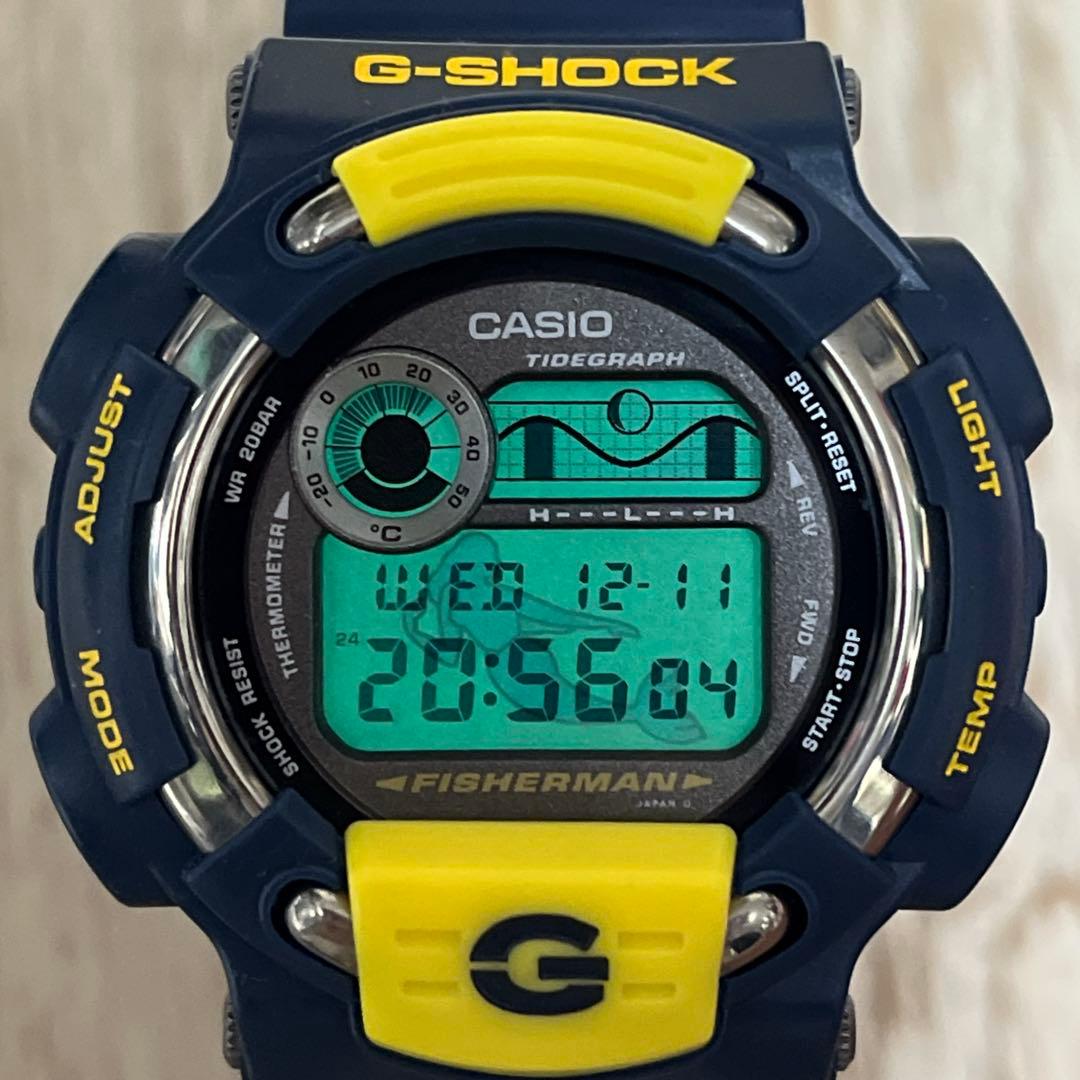 超レア未使用級極美品】G-SHOCKフィッシャーマンDW-8600予備ベルト付