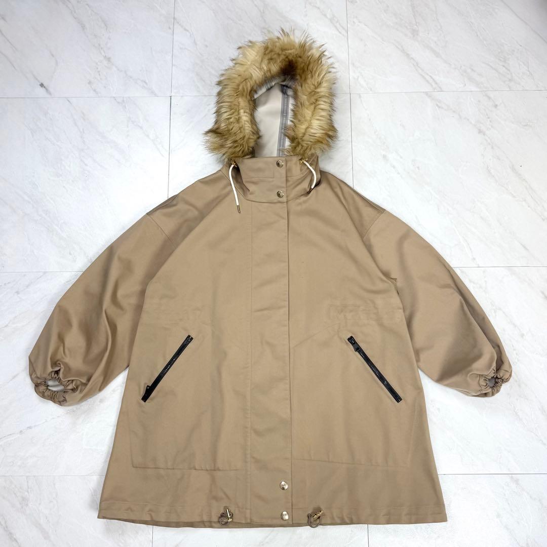 極美品 マッキントッシュ スカイパーカー モッズコート ファー 2way 4