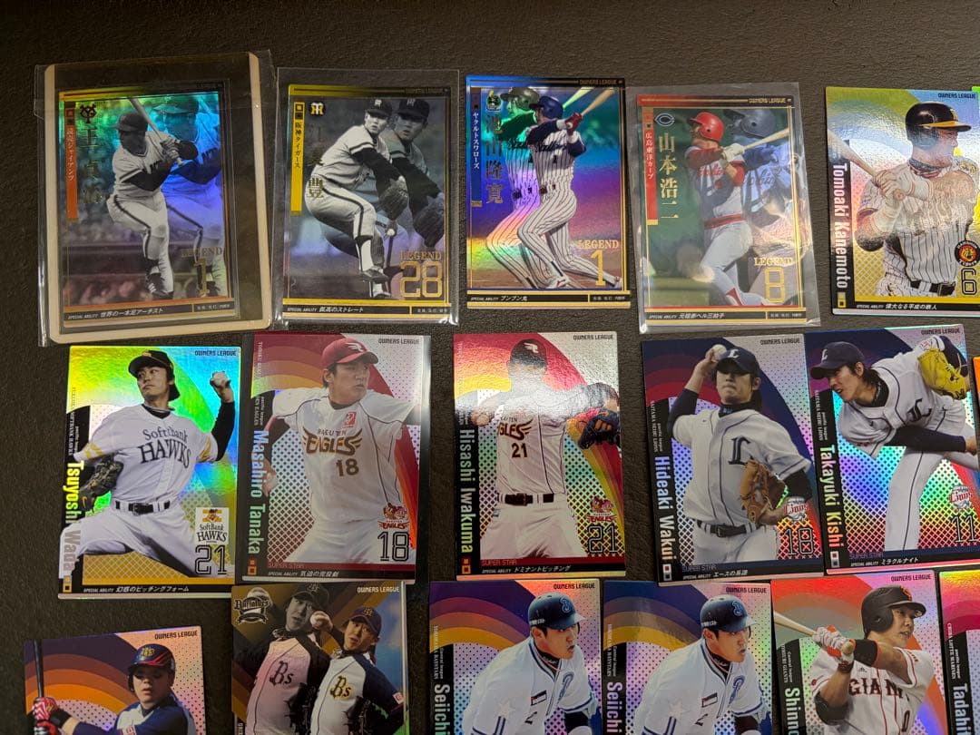 オーナーズリーグ 野球カード 数百枚 フィギュア付き 引っ越しまとめ