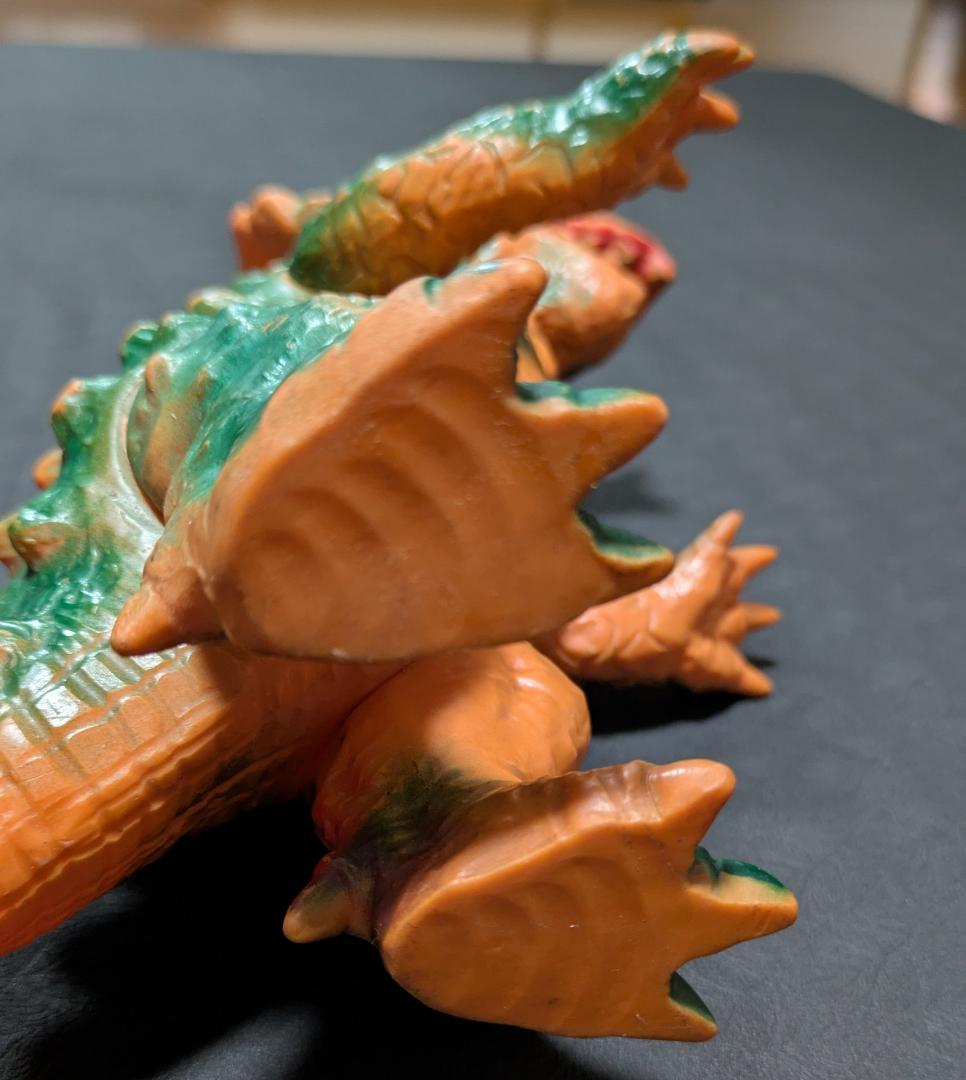 三浦トーイ トリケラン パチ怪獣 ソフビ 昭和レトロ - メルカリ