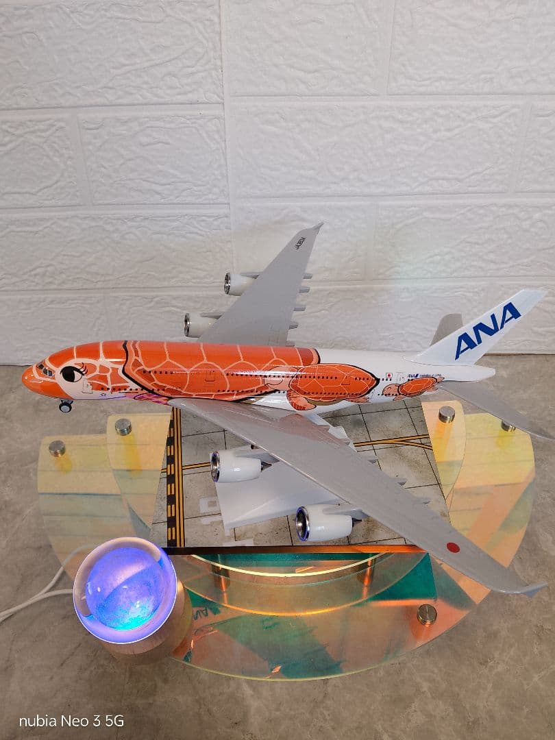 ○1/230=約30cm Airbus A380 模型 完成品
