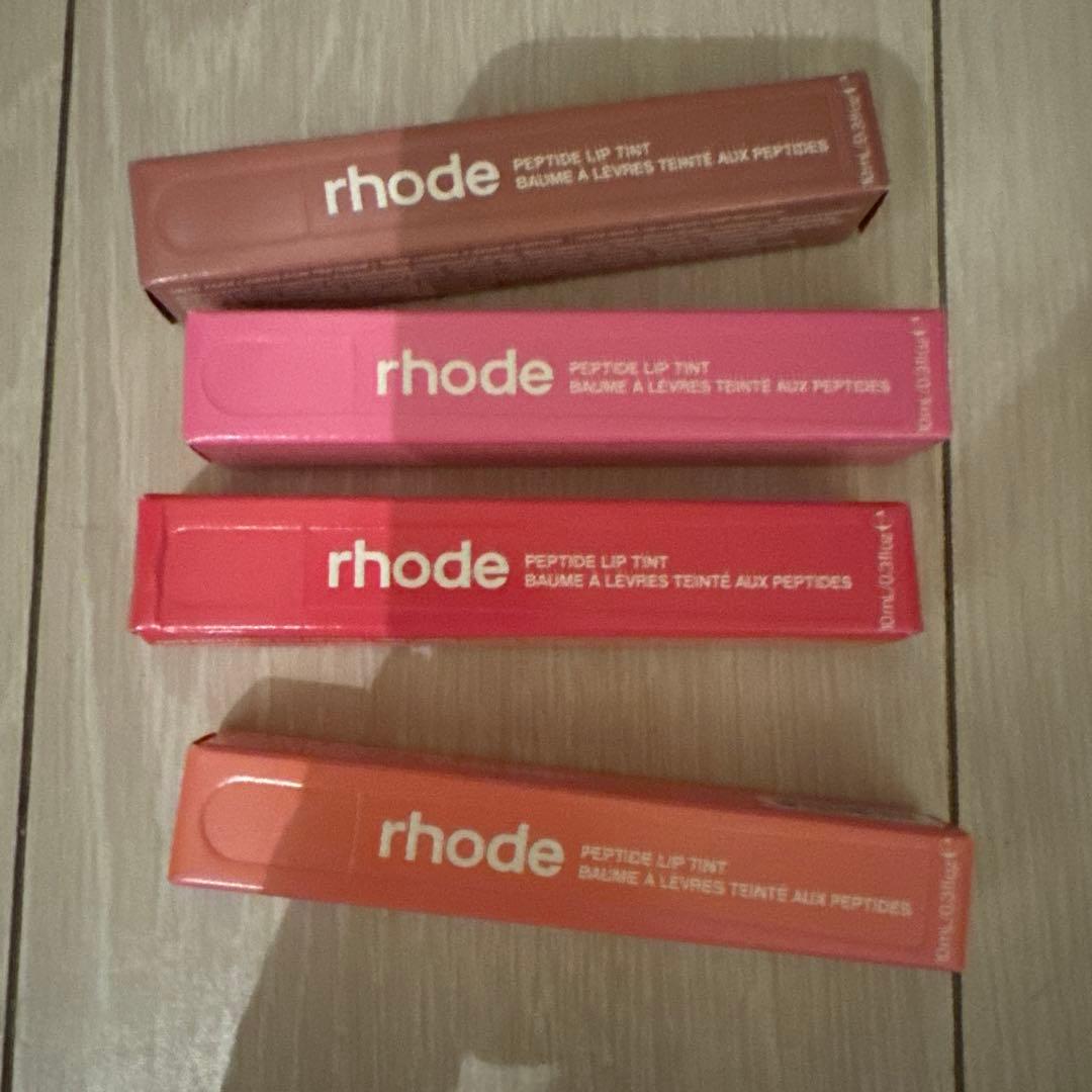 ラスト1点RHODE 夏限定 カラー ペプチド リップ ティント セット