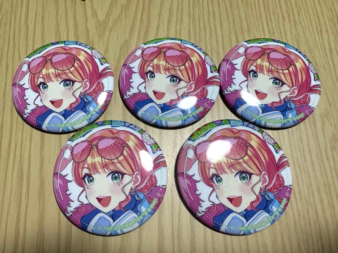 学園アイドルマスター 学マス 紫雲清夏 ミラクルナナウ 特訓前 缶バッジ