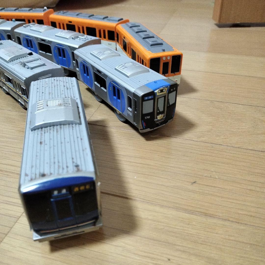 レアプラレール 阪神8000系.5700系.JR西日本321系 - メルカリ