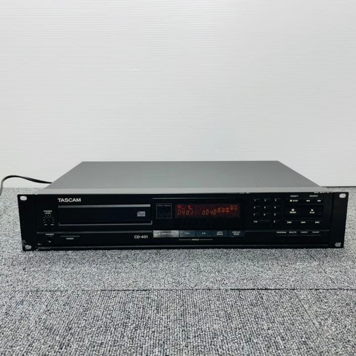 TASCAM タスカム　CDプレーヤー　CD-401 業務用CDプレーヤー TASCAM タスカム CDプレーヤー CD-401 業務用CDプレーヤー - メルカリ