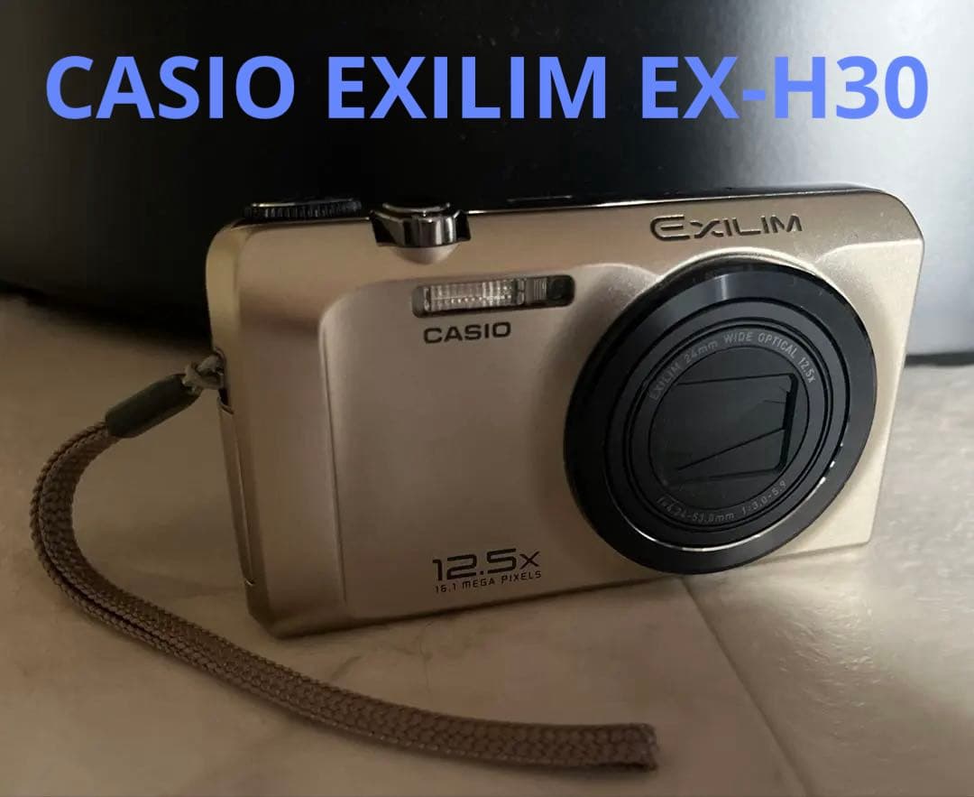 美品】CASIO EXILIM デジカメ EX-H30 カシオ エクシリム - メルカリ
