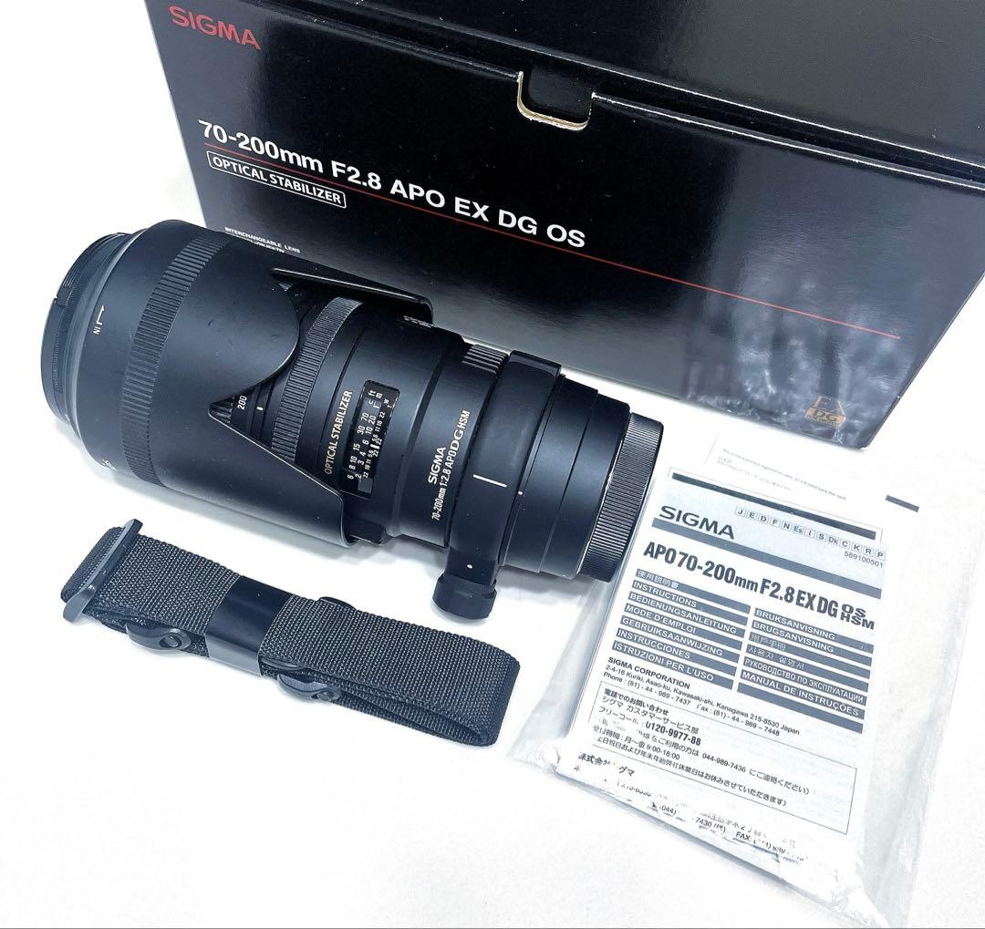 【sm】 シグマ 望遠ズームレンズ APO 70-200mm F2.8 Amazon.com : Sigma 70-200mm f/2.8 APO EX DG HSM OS FLD Large